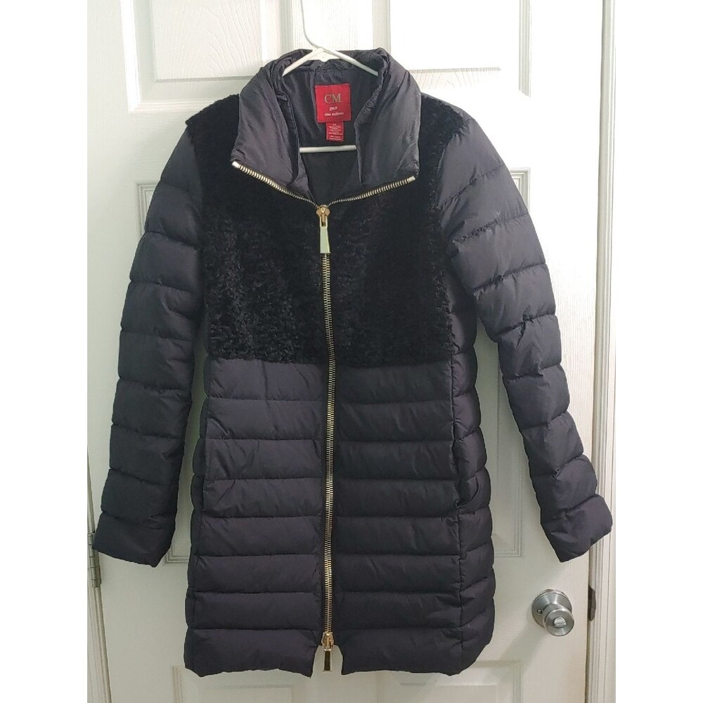 Ciao Milano Black Duck Down Park Coat Women's Puffer Size M